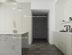 фасади MDF панели LuxeForm IDEA Лате GL-06 iS гл 17.7 мм