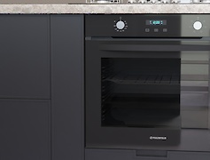 Комплект термоизоляционных планок в корпус под встроенный духовой шкаф, толщина ДСП 16 мм, черный