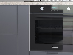 Комплект термоізоляційних планок у корпус під вбудовану духовку білий