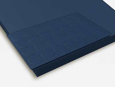 Заглушка самоклеющаяся Folmag для минификса к U504 Альпийское озеро (28 шт.)