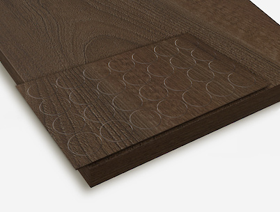 Заглушка самоклеюча Folmag для мініфікса до H3702 Горіх Пацифік тютюн, 1077  Дуб Катанія Чорний (28шт.)