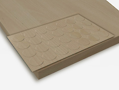 Заглушка самоклеюча Folmag для мініфікса до H 3840 Клен Мандал натуральний (28шт.)