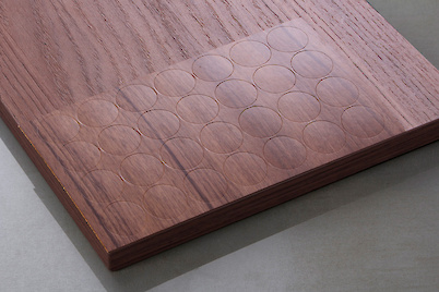 Заглушка самоклеюча Folmag для мініфікса до H1386  Дуб Казелла коричневий  (28шт.)