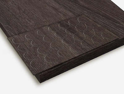 Заглушка самоклеющаяся Folmag для минификса к H1346 Дуб Шерман антрацит серый (28 шт.)