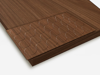 Заглушка самоклеюча Folmag для мініфікса до H1714 Горіх Лінкольн (28шт.)