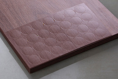 Заглушка самоклеюча Folmag для мініфікса до H 3710 Горіх Каріні натуральний  (28шт.)