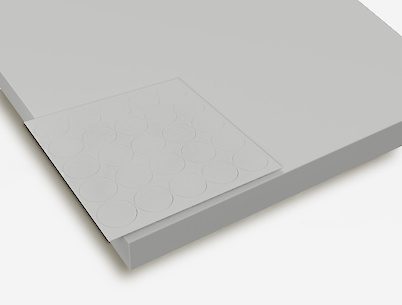 Заглушка самоклеющаяся Folmag для конфирмата к W1000 ST19 Белый Премиум (25шт.)