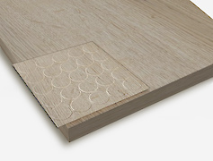 Заглушка самоклеющаяся Folmag для конфирмата к H 1176 Дуб Галифакс белый (25шт.)