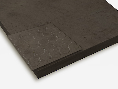 Заглушка самоклеющаяся Folmag для конфирмата к F187 Бетон Чикаго темно-серый (25шт.)