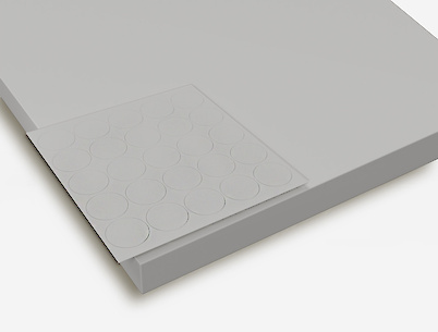 Заглушка самоклеющаяся Folmag для конфирмата к W960 Белый классический, 8685 Белый альпийский (25шт.)