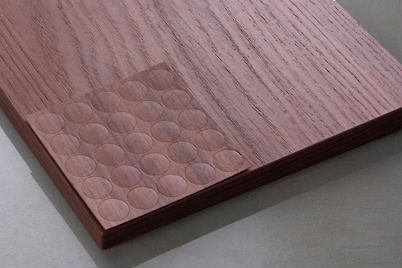 Заглушка самоклеющаяся Folmag для конфирмата к H1386 Дуб Казелла коричневый (25шт.)