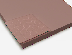 Заглушка самоклеющаяся Folmag для конфирмата к U 325 Розовый антик (25шт.)