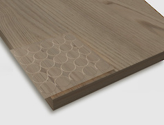 Заглушка самоклеющаяся Folmag для конфирмата к H 1710 Каштан Кентукки песочный (25шт.)