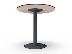 Металева опора для круглого столу VT-13 (16х1.5), графіт