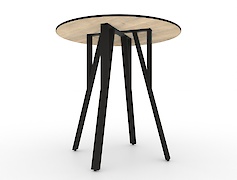 Металева  (нога) для круглого столу VT-14 (40х20), чорний