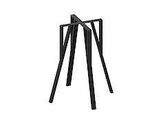 опора (нога) для круглого столу VT-14 (40х20), чорний