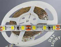 Світлодіодна стрічка (неізольована) SMD2835-120L, 10 W\м, 5мм, нейтральний білий (3800-4300K)