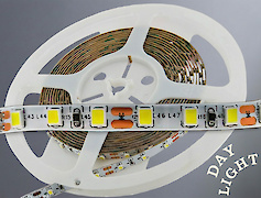 Светодиодная лента (неизолированная)  SMD2835-120L, 10 W\м,  5мм,