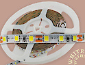Светодиодная лента (неизолированная)  SMD2835-120L, 10 W\м,  5мм, теплый белый  (2800-3200K)
