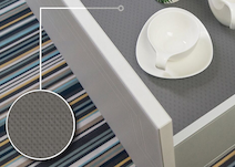 Противоскользящая плита ДСП Rehau RAUVISIO grip  GREY 154367 2800х1000х16мм, з/с не в цвет основного декора