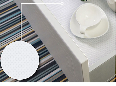 Протиковзка плита ДСП Rehau RAUVISIO grip WHITE 91426 2800х1000х16мм, з/с у колір основного декору