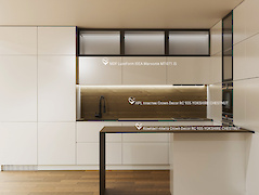 Компакт-плита Crown Dеcor RC 935 Йокширський каштан з чорним внутрішнім наповненням,