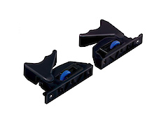 Фіксатор Hettich Quadro для висувної полиці, комплект (ліва+права) (9117492)