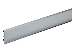 Задняя стенка для ящика Hettich InnoTech Atira, H=70 L=2000мм, серебро