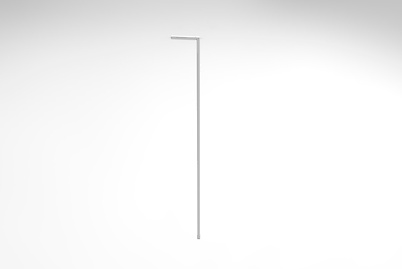 Вертикальна опора гардеробної системи висотою 1400мм 