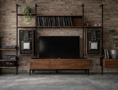 стелаж із вертикальних опор