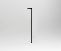 Вертикальна опора гардеробної системи висотою 1800мм 