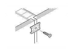 Кріплення для задньої стінки ДВП