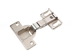 Спеціальна завіса ET 582 для фасадів вбудованих холодильників, кут відкривання 95°, нікельована