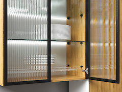 Скло 4 мм Флутес безбарвне  Розмір листа: 2540х1610