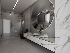 Компакт-плита CA04 Canyon Iceberg  з чорним внутрішнім наповненням 4200х1400х12мм