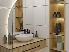 компактна плита SMART C003 Club водостійка декор дерево