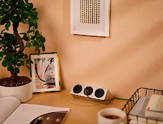 Меблева розетка GTV SOFITO, 2хSHUKO, USB A+C, кабель 1.5 м, на робочій стіл