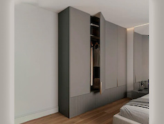 GTV Алюмінієва ручка HEXA, 320 мм, золото браш.