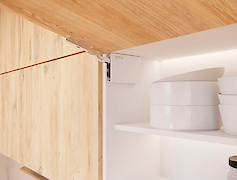 Підйомний механізм GTV HORIZON, висота передньої частини 400-650 мм,  білий