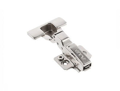 Петля SilentoPro GTV полунакладная c доводчиком+эксц. h=0, никель (ZM-HCSL08-3DBEO)