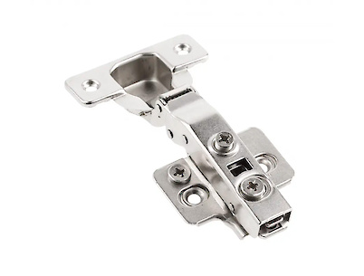 Петля GTV SilentoPro накладная без пружины+эксц. h=0, никель ( ZP-SLCA09-3DBEO)