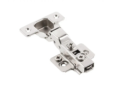 Петля GTV SilentoPro полунакладная без пружины+эксц. h=0, никель (ZP-SLCA08-3DBEO)