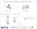 Завіса GTV SilentoPro 3D Black чорна накладна с дотягувачем, ексцентрикове регулювання ZM-HCSL09-3DBEO-20