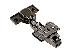 Завіса GTV SilentoPro 3D Black чорна накладна с доводчиком ZM-HCSL09-3DBEO-20