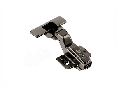 Петля SilentoPro GTV внутренняя c доводчиком+эксц. h=0, черная (ZM-HCSL07-3DBEO-20)