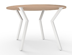 Металева  (нога) для круглого столу VT-16 (40х40), білий