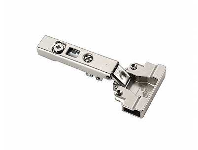 Петля мебельная Hettich Intermat 9936 накладная для алюминиевых фасадов под Silent System, угол открывания 95 градусов