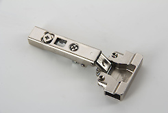 Завіса меблева Hettich зовнішня (накладна) Intermat 9936 під Silent System для алюмінієвих фасадів з кутом відкривання 95º