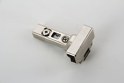 Завіса меблева Hettich половинчаста (полунакладная) Intermat 9936 під Silent System для алюмінієвих фасадів з кутом відкривання 95º