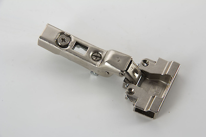 Петля мебельная Hettich Intermat 9936 половинчатая для алюминиевых фасадов под Silent System, угол открывания 95 градусов